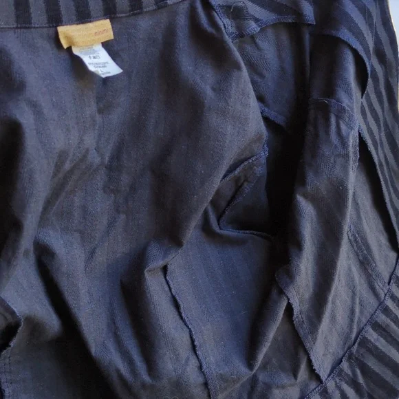 Minimi Jacket Black Striped Double Breasted - Picture 10 of 12